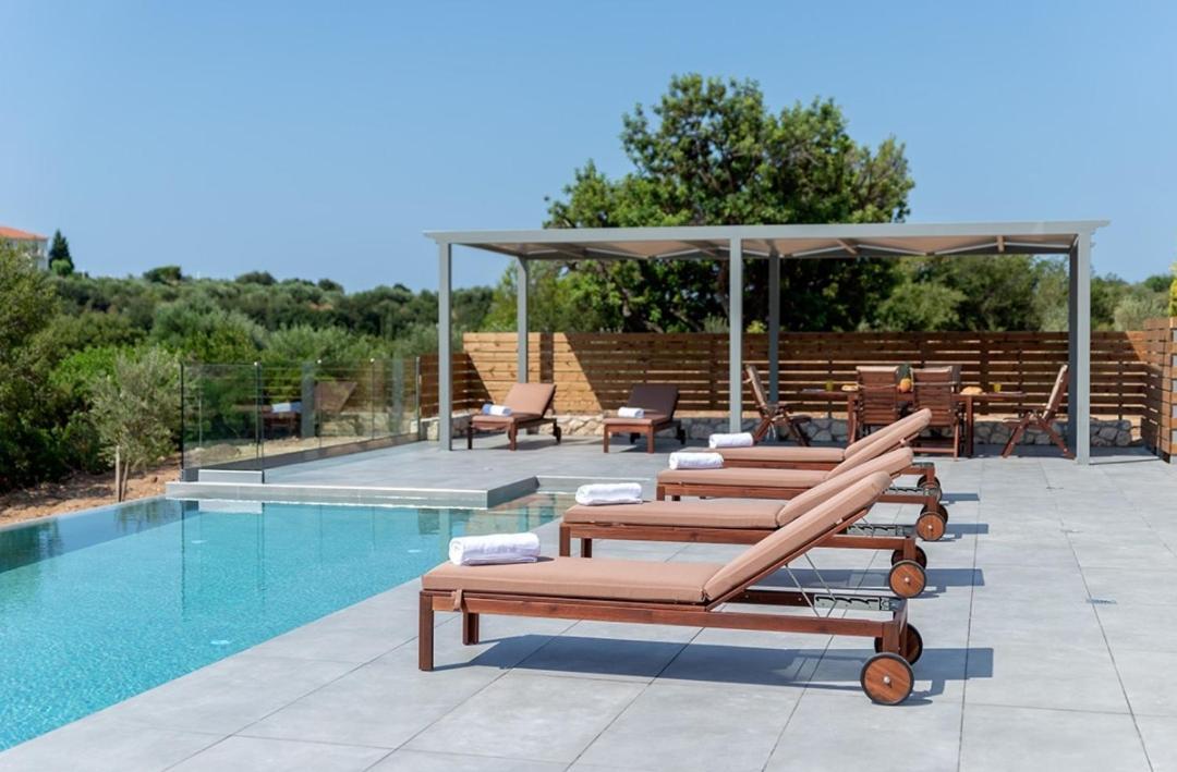 Kefalonia Stone Villas - Villa Petros Kefalonica Трапезаки Екстериор снимка
