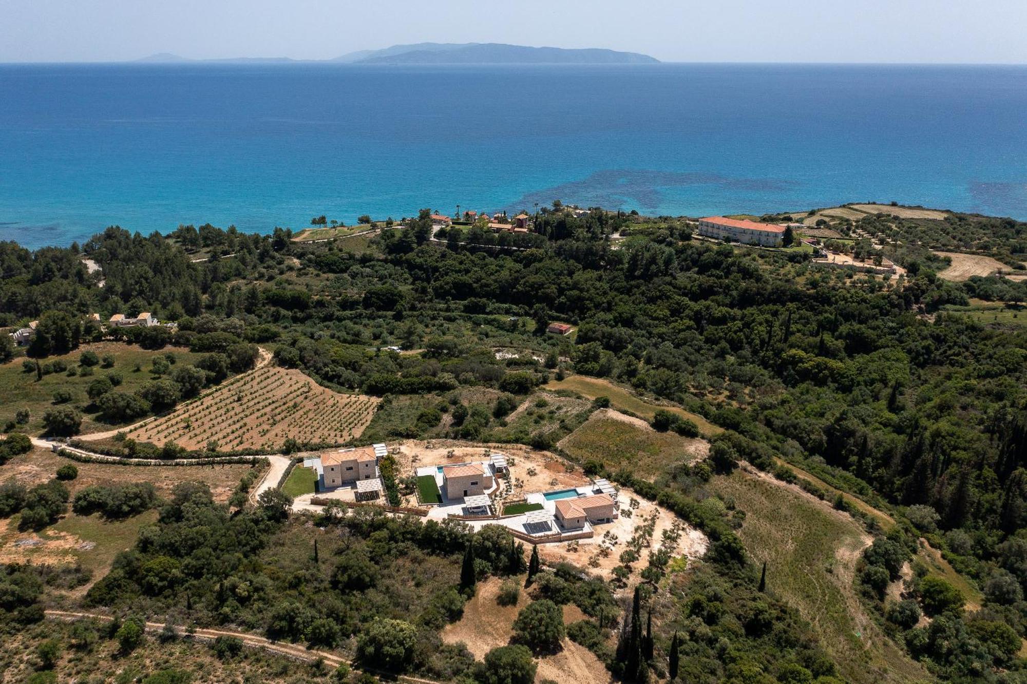 Kefalonia Stone Villas - Villa Petros Kefalonica Трапезаки Екстериор снимка